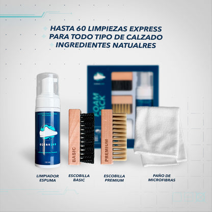 Foam Pack - Limpieza de Tenis