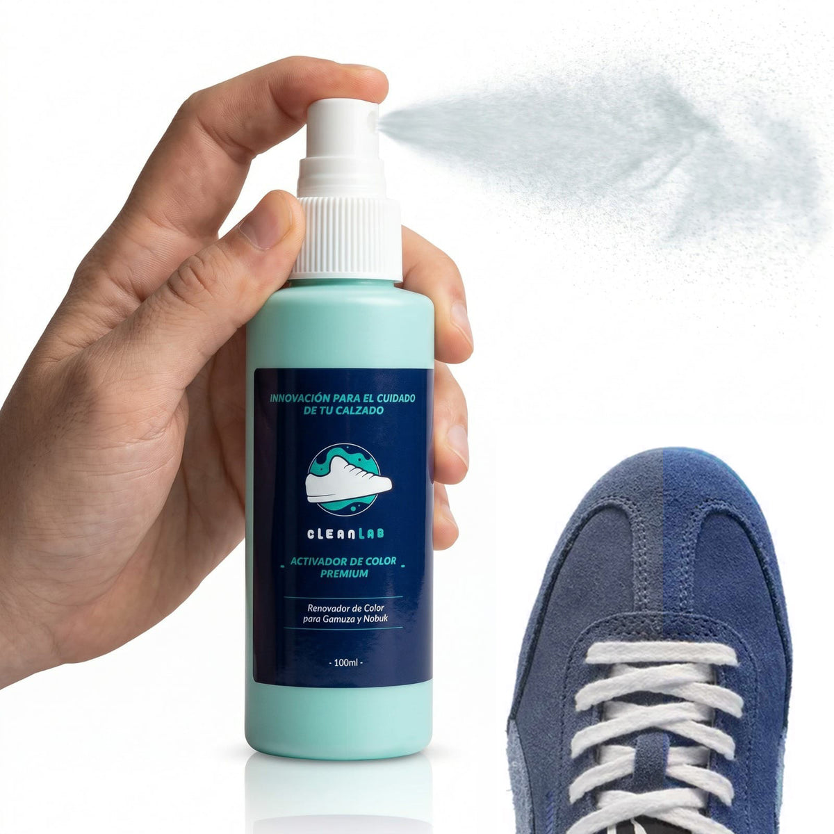 Activador de Color Premium – Restaura Tenis de Gamuza