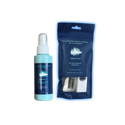 Pack Gamuza Duo - Kit limpiador de Gamuza + Activador de Color Premium